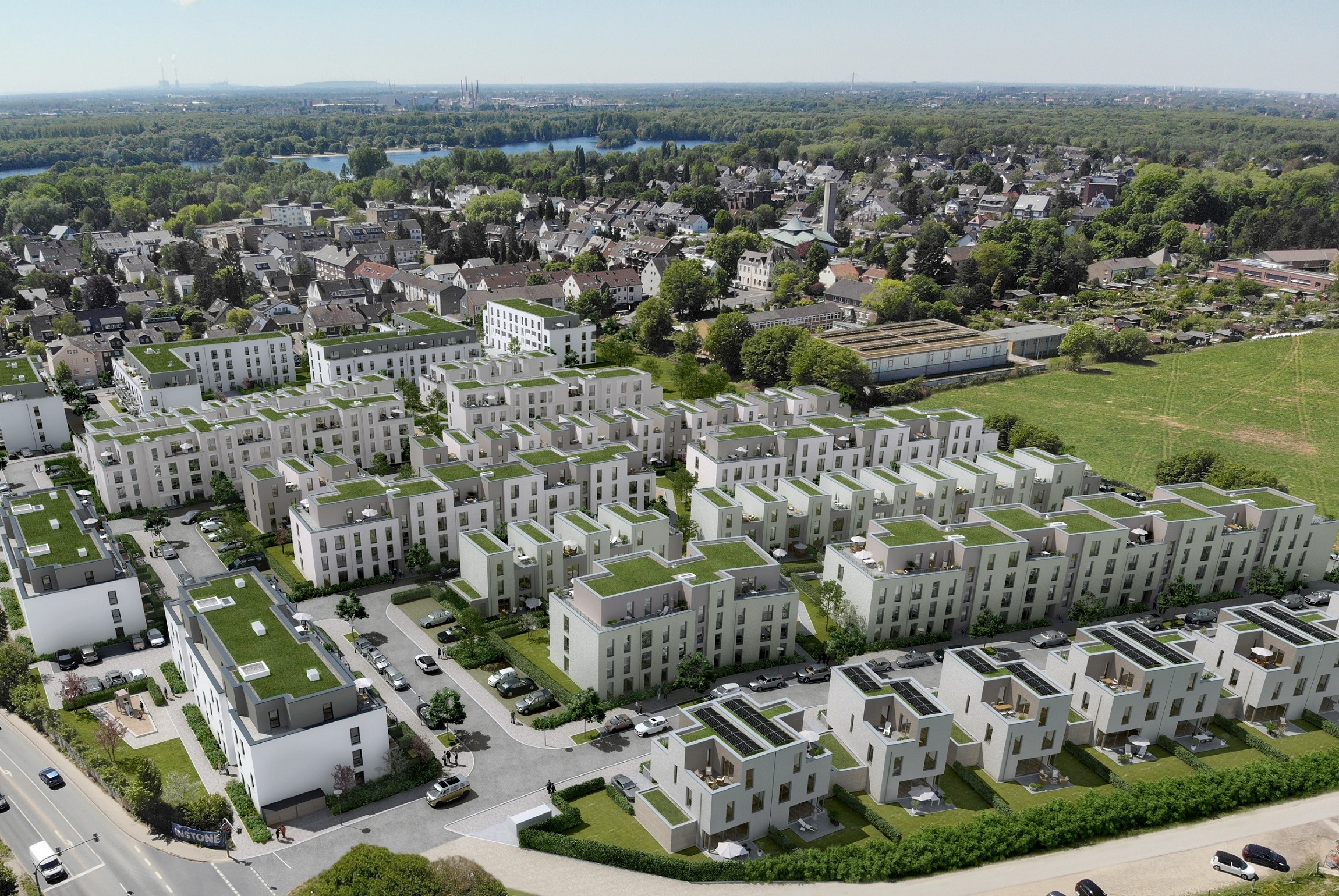 „Wohnen im Hochfeld“ in Düsseldorf: Instone startet mit  den Übergaben der ersten Wohneinheiten und richtet Nachbarschaftsfest aus