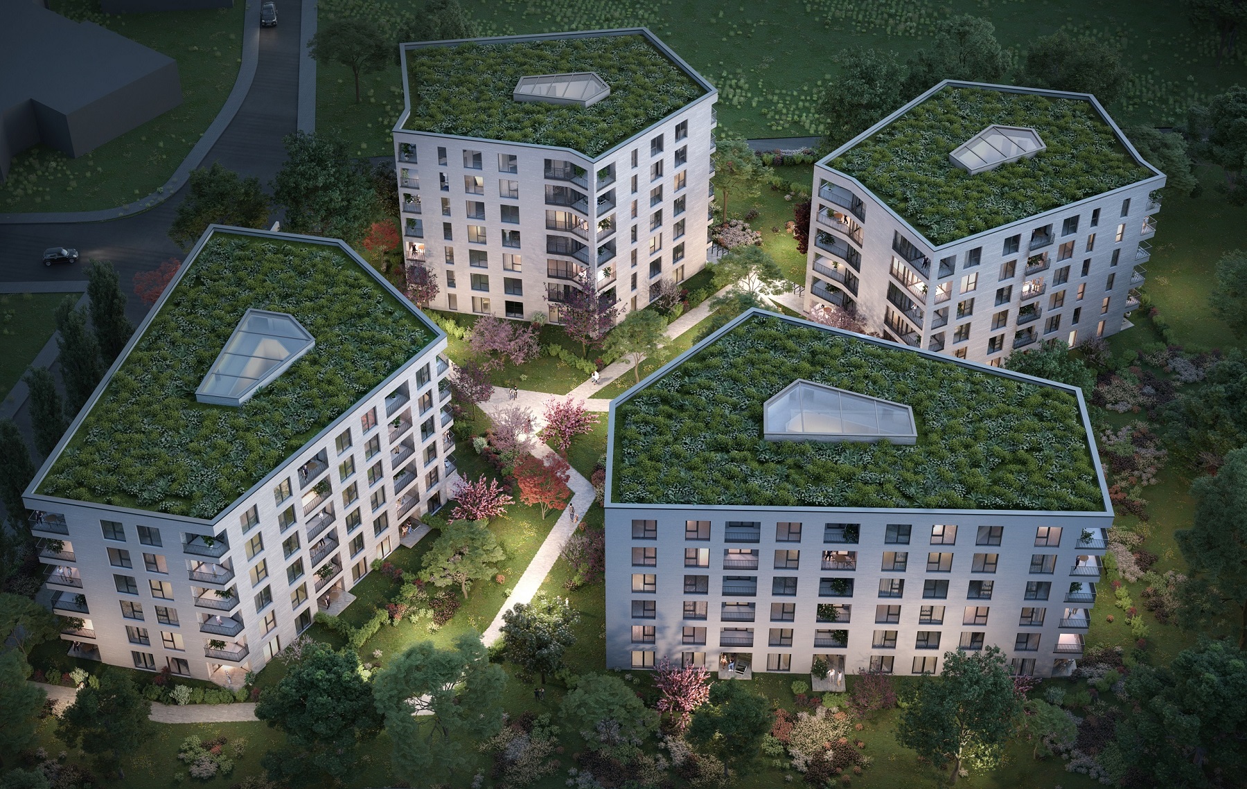 Baustart für zukunftsweisendes Wohnprojekt „4Living“ in Nürnberg