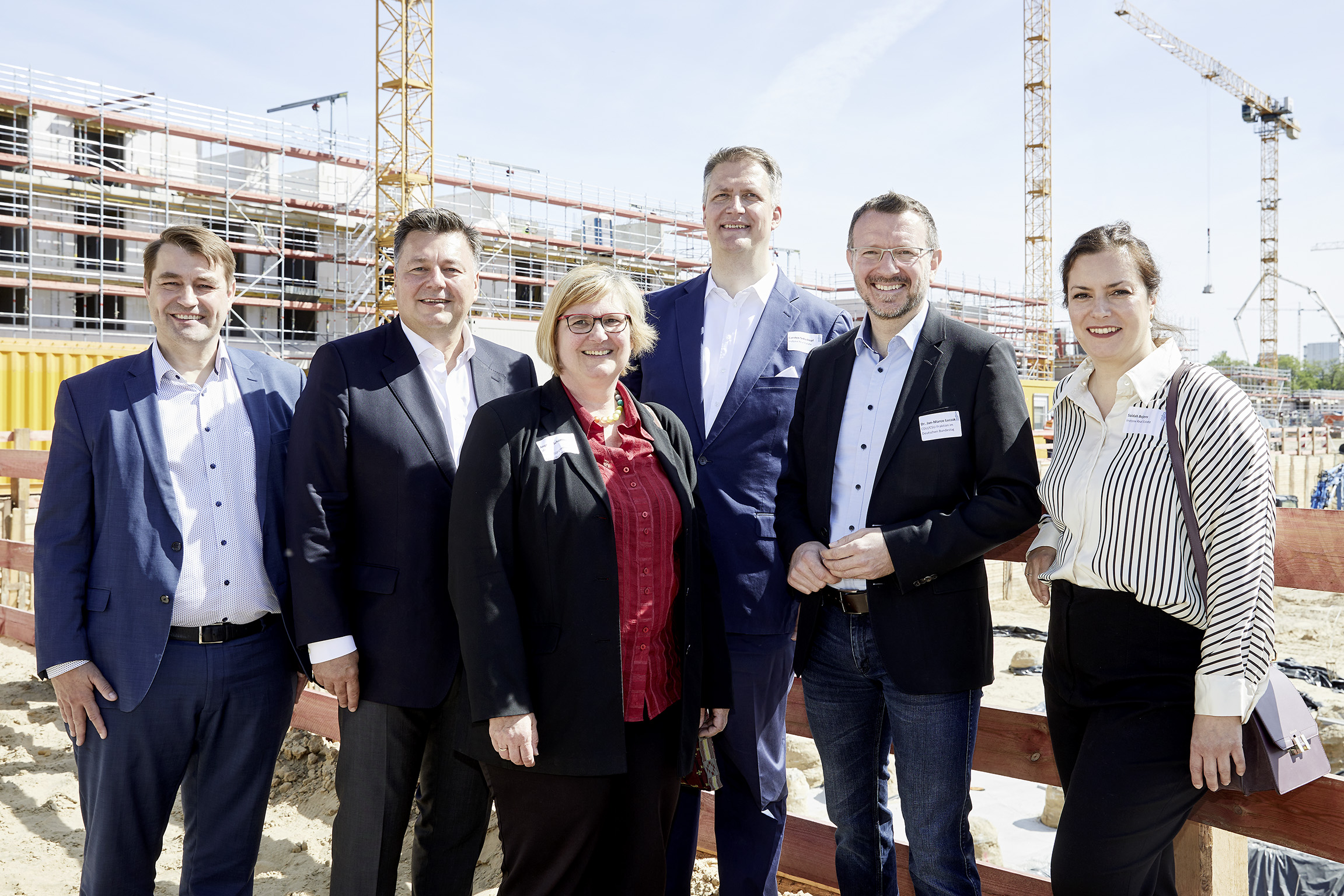 Instone Real Estate und OFB feiern Baufortschritt im Berliner Quartier „Friedenauer Höhe“