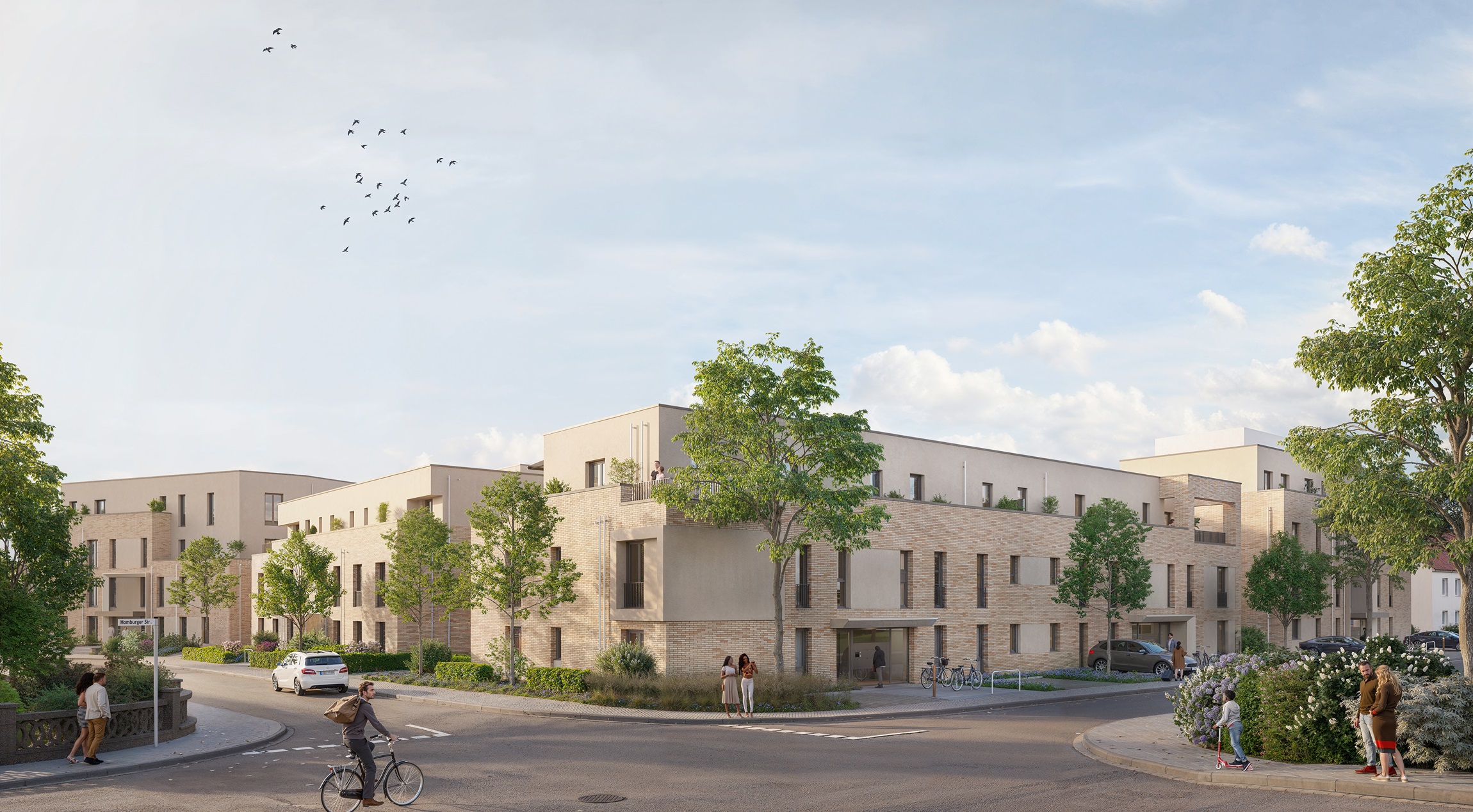 Instone startet Vertrieb für 88 Eigentumswohnungen im neuen Quartier „Kant und Gloria“ in Hofheim am Taunus