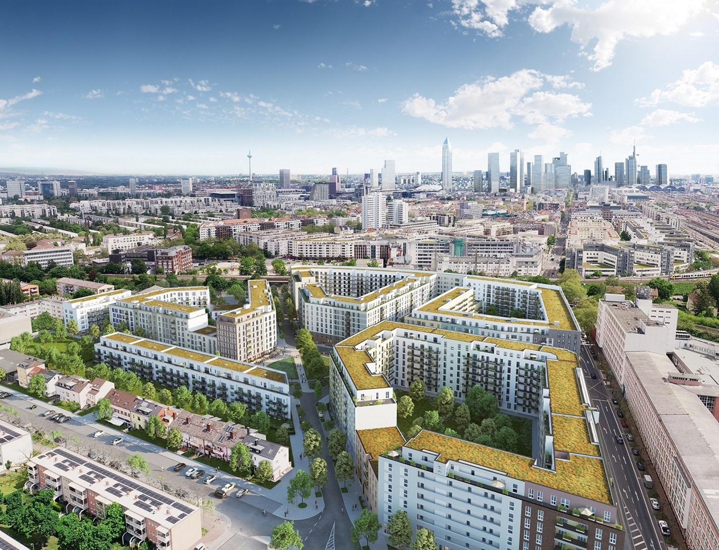 Meilenstein im Quartier „FRANKY“ im Frankfurter Gallus: Instone übergibt 328 Wohnungen an aam2core