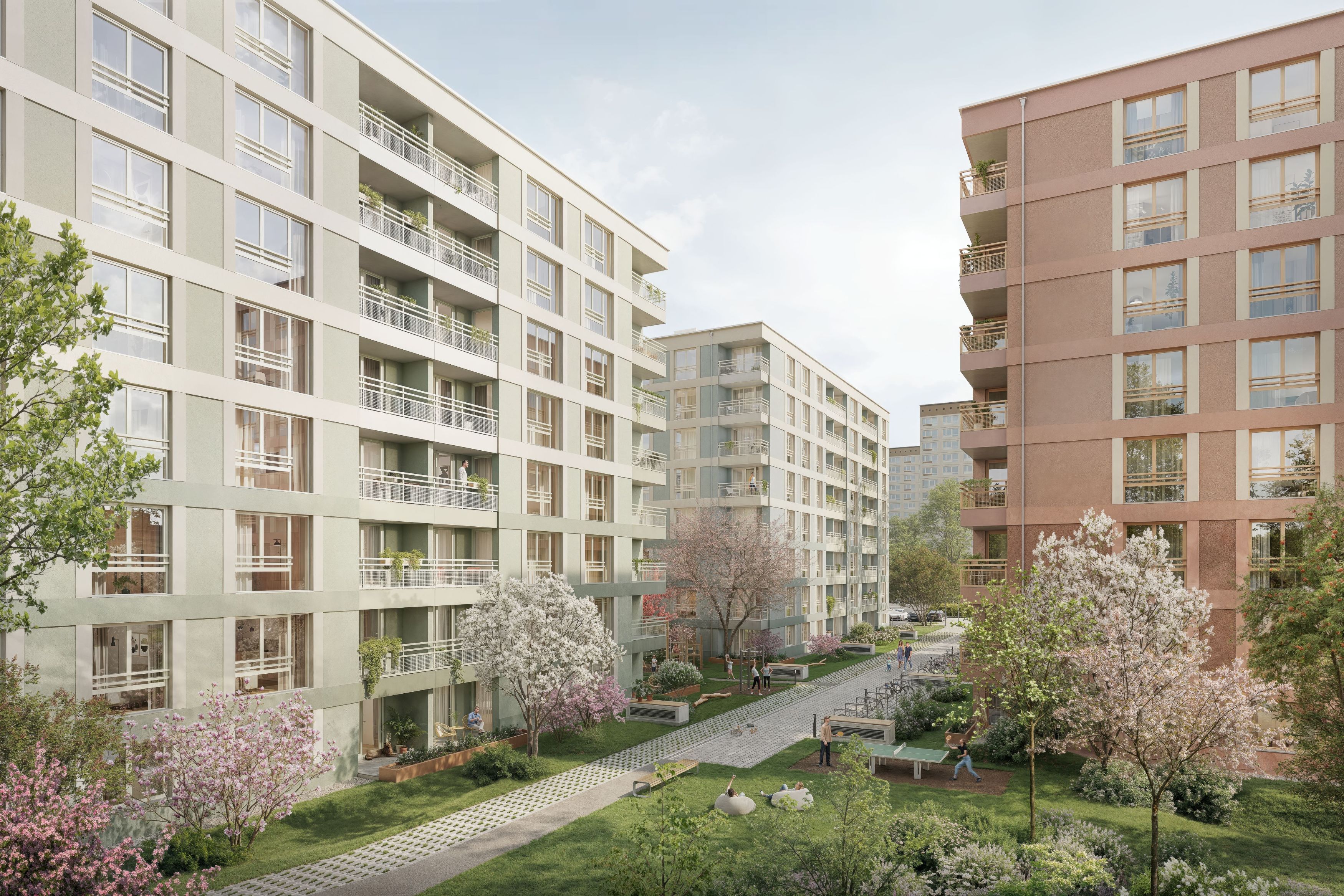 Neues Wohnquartier in Leipzig: Instone startet Vertrieb für „Stadtlicht“