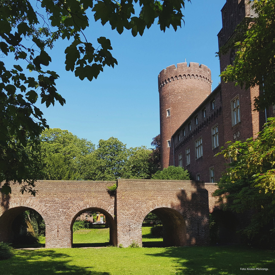 Traffic-reduced residential quarter on the outskirts of Kempen town centre