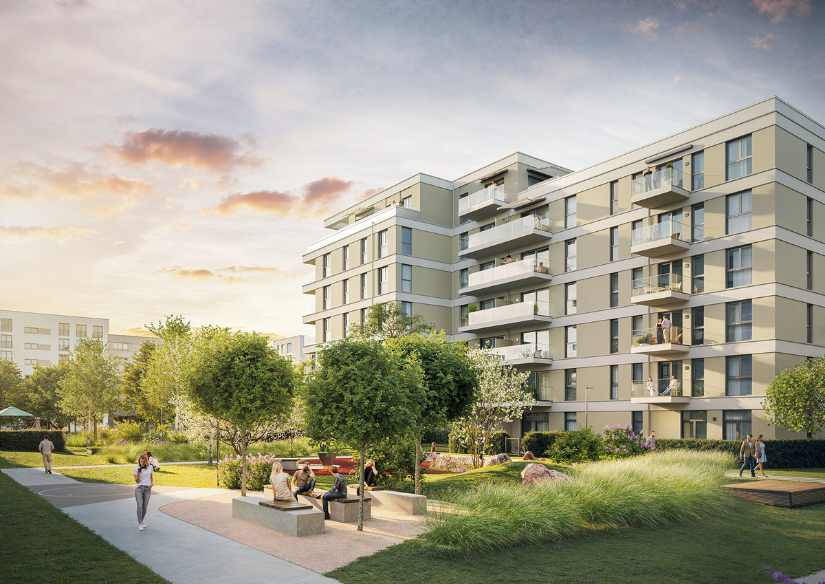 The neighbourhood is flourishing