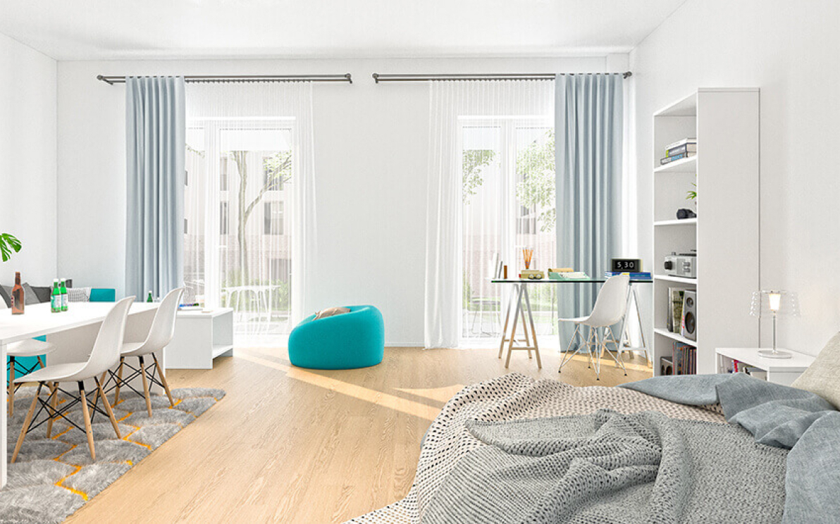 Kleine Apartments, große Lebensqualität