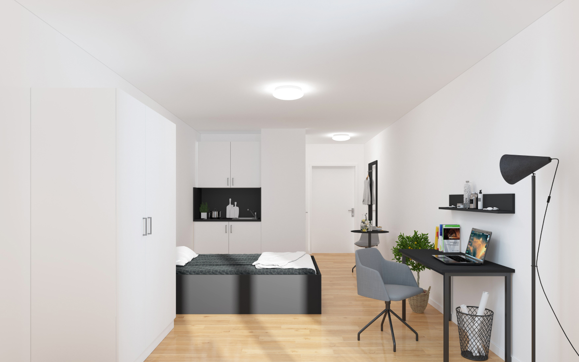 Kleine Apartments, große Lebensqualität